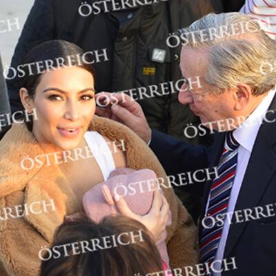 Kardashian in Wien gelandet