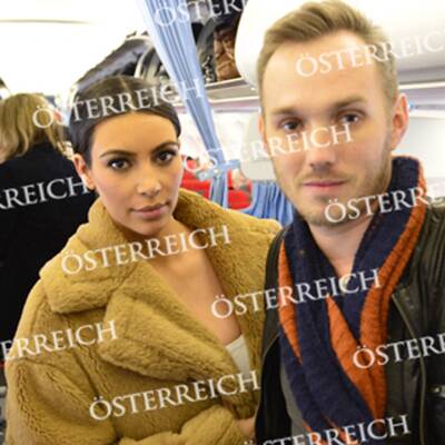 Kardashian in Wien gelandet