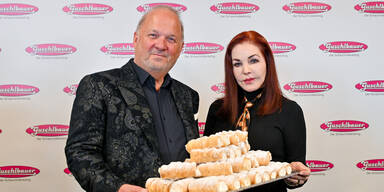 Karl Guschlbauer mit Priscilla Presley