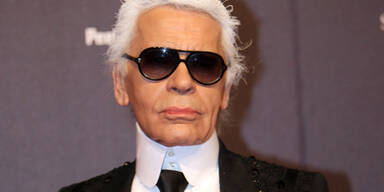Lagerfeld bescheiden: 