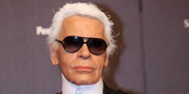 Lagerfeld bescheiden: 