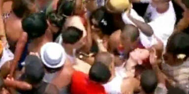 Massenpanik: Verletzte bei Karneval in Rio