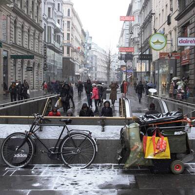 Shoppen bei Minusgraden