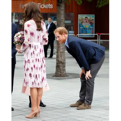 William, Kate & Harry in London