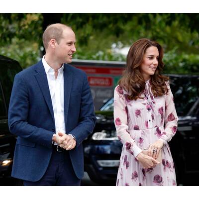 William, Kate & Harry in London
