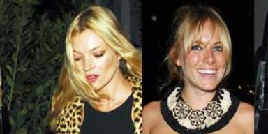 Kate Moss, Sienna Miller