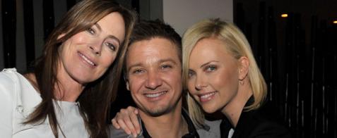Kathryn Bigelow, Jeremy Renner, Charlize Theron