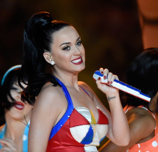 Backstage vor der Halftime Show