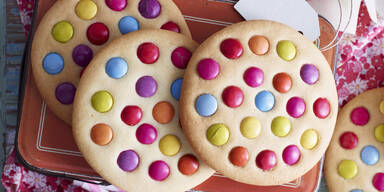 Kekse mit Schokolinsen