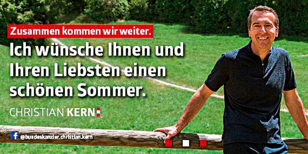 Kern Wahlplakat