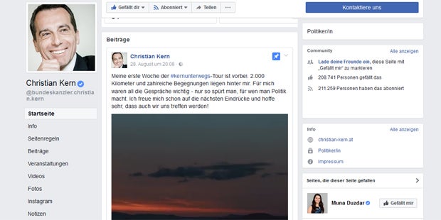 Strache überholt: Kurz ist der neue 