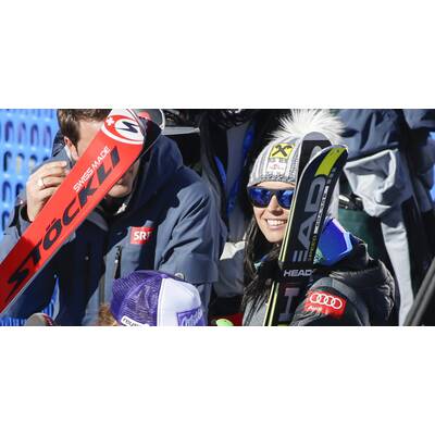 Die besten Bilder zur Damen-Abfahrt