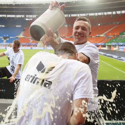 So feiert Pasching die Cup-Sensation