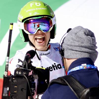 Die besten Bilder zur Damen-Abfahrt