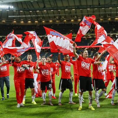 So jubelten unsere EM-Helden