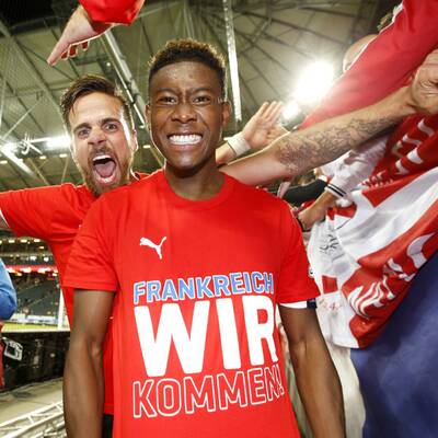 So jubelten unsere EM-Helden