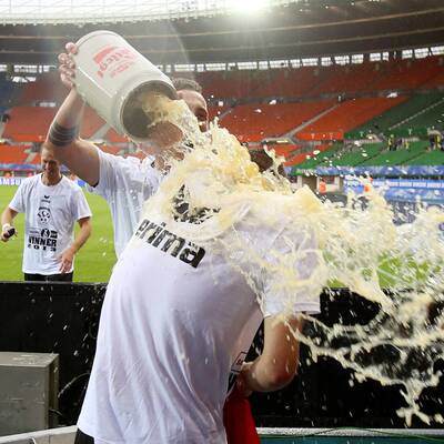 So feiert Pasching die Cup-Sensation