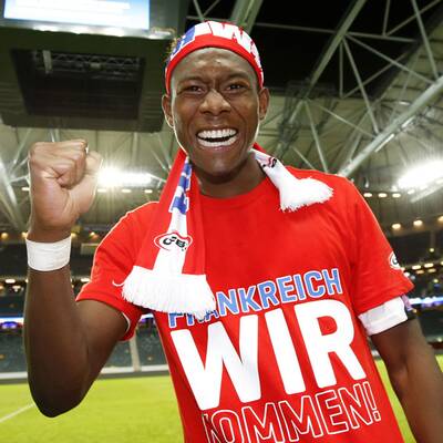 So jubelten unsere EM-Helden