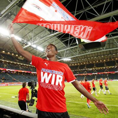 So jubelten unsere EM-Helden