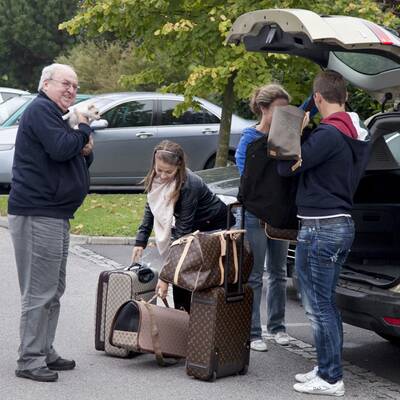 Hoffers Freundin begleitet ihn zum Trainingscamp