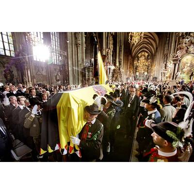 Otto Habsburg: Trauerzug durch Wien