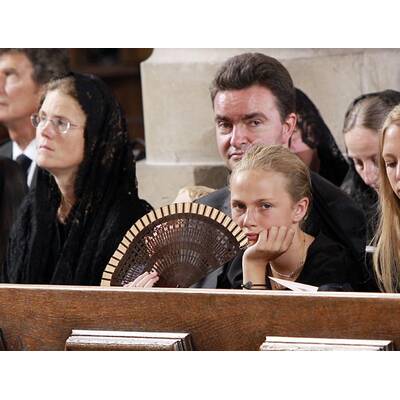 Otto Habsburg: Die trauernde Familie