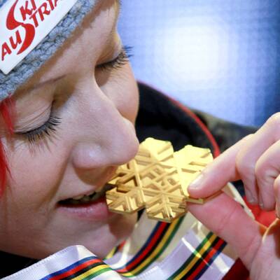 So jubelte Iraschko über WM-Titel