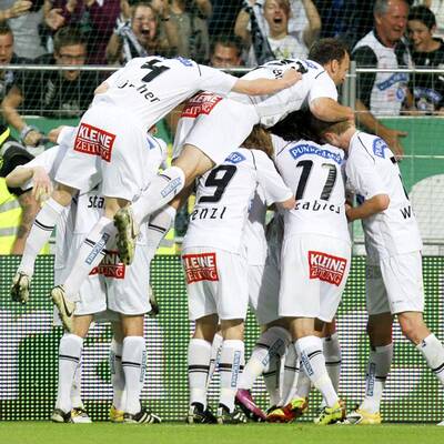 Sturm Graz gegen Wacker Innsbruck