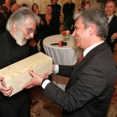 Oscar-Party beim Kanzler