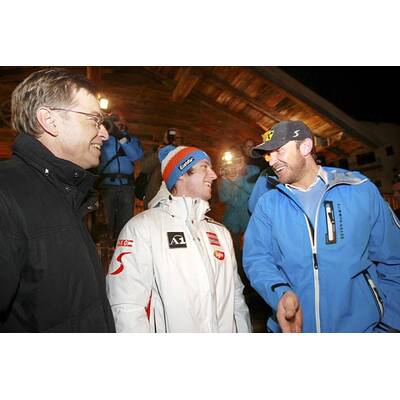 Party im Raiffeisen-Haus: VIP-Reigen in Kitz startet