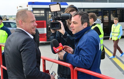 Life Ball Flieger ist gelandet