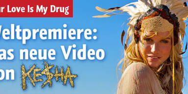 Nur bei uns - Ke$has neues Video
