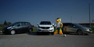 Kia Sondermodelle zur Fußball WM 2014