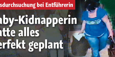 Kidnapperin hatte Baby-Ausstattung