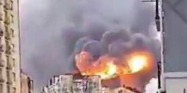 Russland &uuml;berzieht die Ukraine mit einer Welle neuer Angriffe