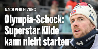 Olympia-Schock: Superstar Kilde kann nicht starten