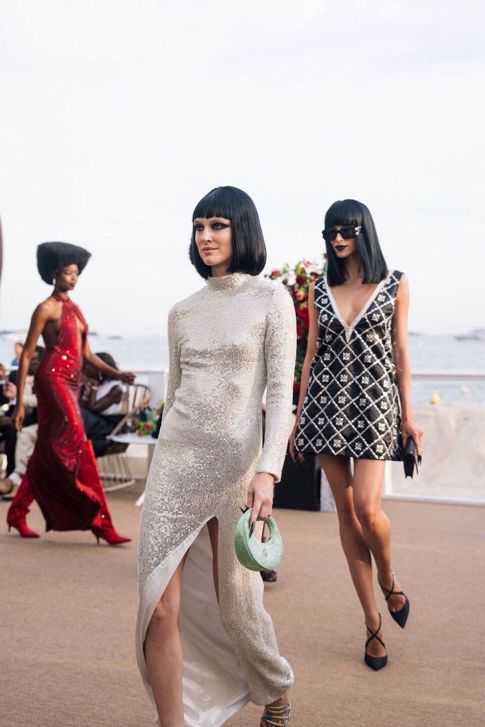 Kim Hnizdo bei Philipp Plein Show in Cannes