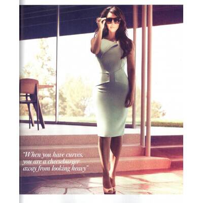 Kim Kardashian für Instyle