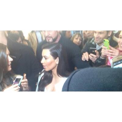 Kim Kardashian in der Lugner-City
