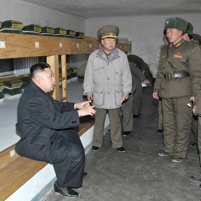 Säbelrasseln in Pjöngjang