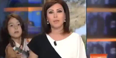 Panne: Tochter platzt mitten in Livesendung