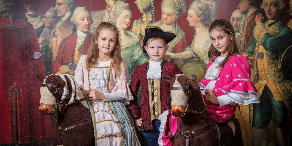 Der Thai-Smiley-fant in Schönbrunn