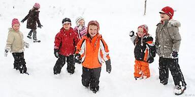 Kinder sind k&auml;lteempfindlicher als Erwachsene