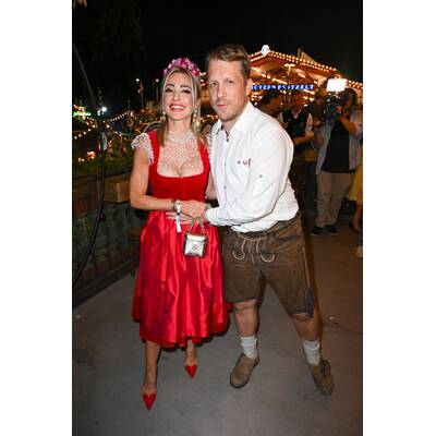 Kinga Mathe und Oliver Pocher