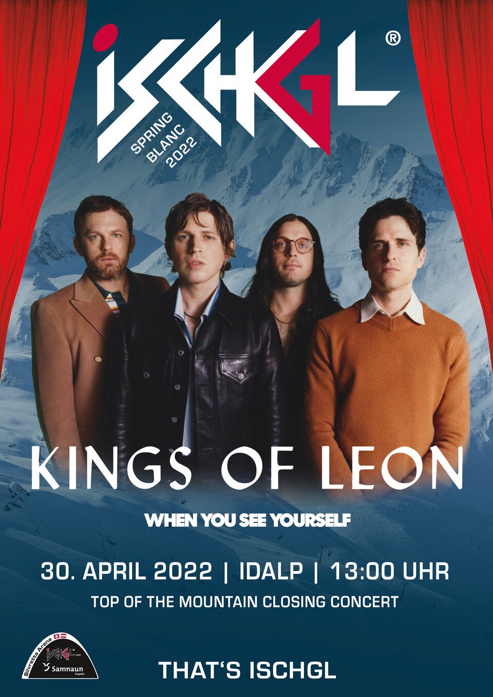 Kings of Leon im Schnee