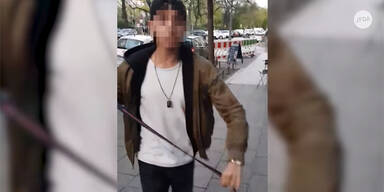 Kippa tragende M&auml;nner attackiert