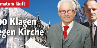 100 Klagen gegen die Kirche