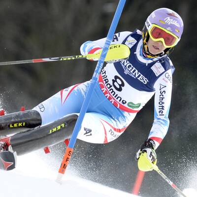 Die Bilder der Damen-Superkombi