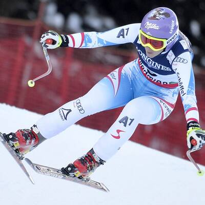 Die Bilder der Damen-Superkombi