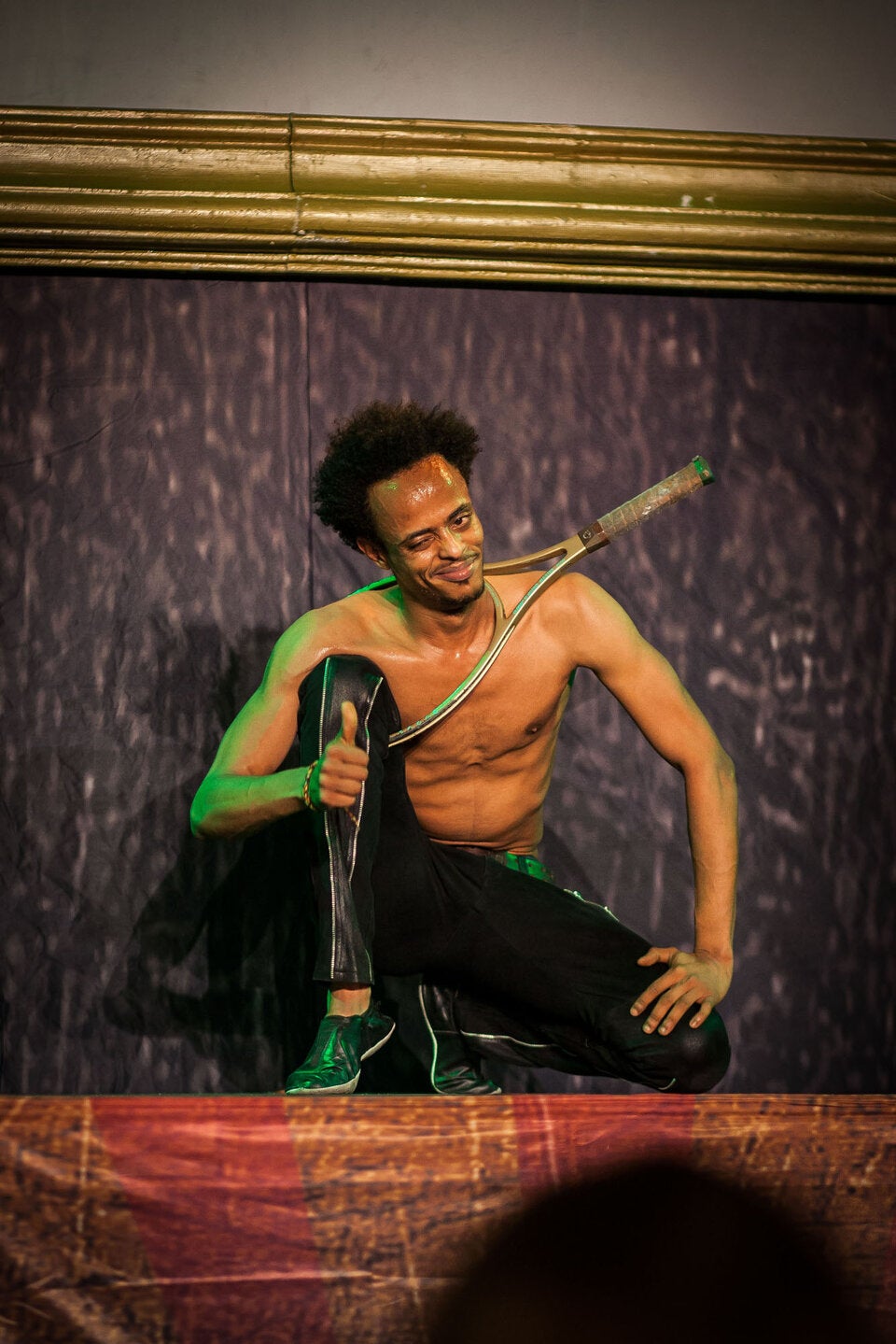 Kiros Hadgu - The Twisted Man - der elastischste Mensch der Welt.